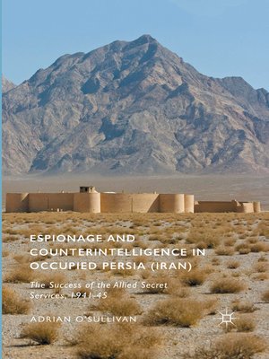 cover image of Espionage and Counterintelligence in Occupied Persia (Iran)